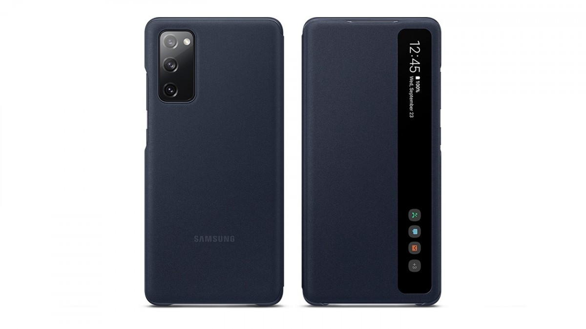 Smart Clear Cover S20 FE Navy