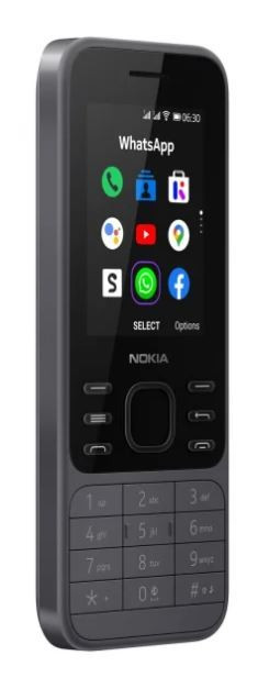 Telefon komórkowy 6300 4G Dual SIM Czarny
