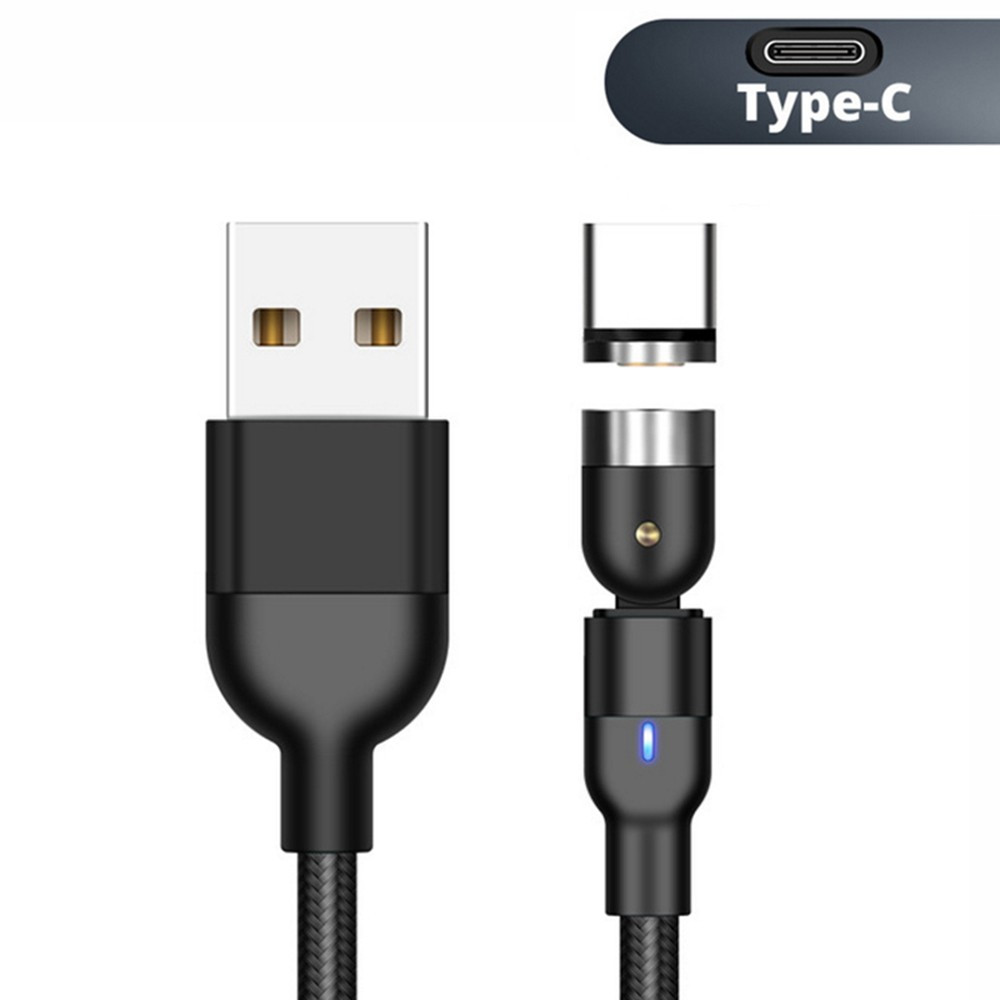 Magnetyczny kabel USB C 2m kątowy MCE475 
