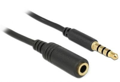 PRZEDLUZACZ audio minij 3.5mm m/f 4 pin    84669