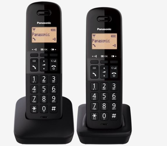 Telefon KX-TGB612 Dect Black Duo 