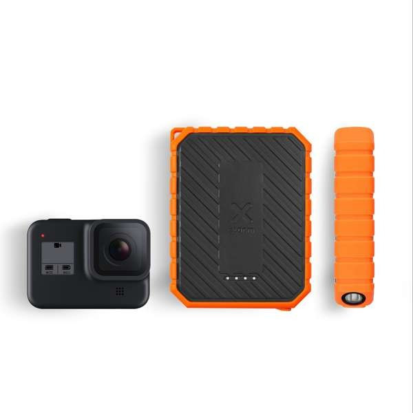 Powerbank Rugged 10000mAh pomarańczowy 