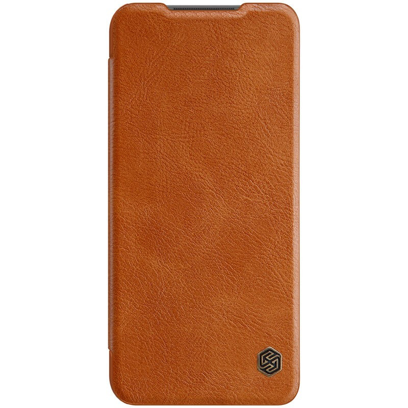 Etui Qin Leather Xiaomi Redmi Note 10 5G/Poco M3 Pro Brązowe