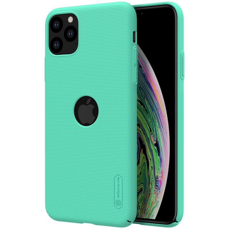 Etui Super Frosted Shield Apple iPhone 11 Pro Max (Z wycieciem na logo) Mietowo-zielone