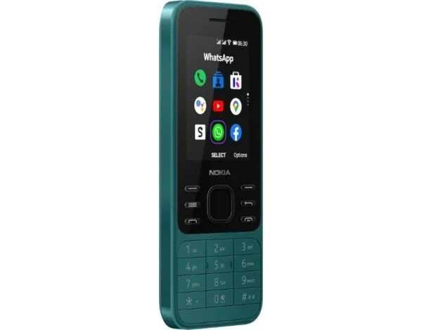Telefon komórkowy 6300 4G Dual SIM cyan