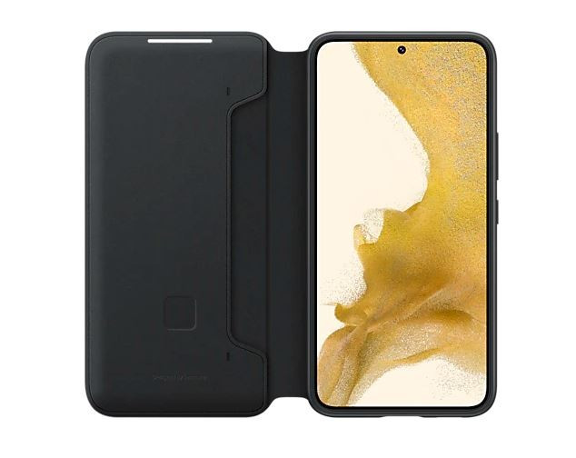 Etui Smart LED View Cover S22 czarne