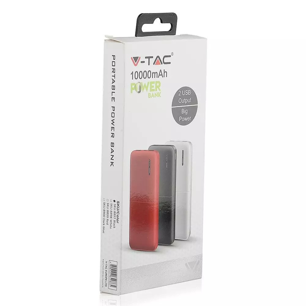 Power Bank 10000 mAh 2A Czarny 