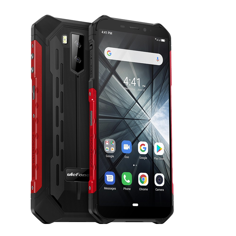 Smartfon Armor X3 2/32GB IP68/IP69K 5000mAh Dual SIM Czerwony 