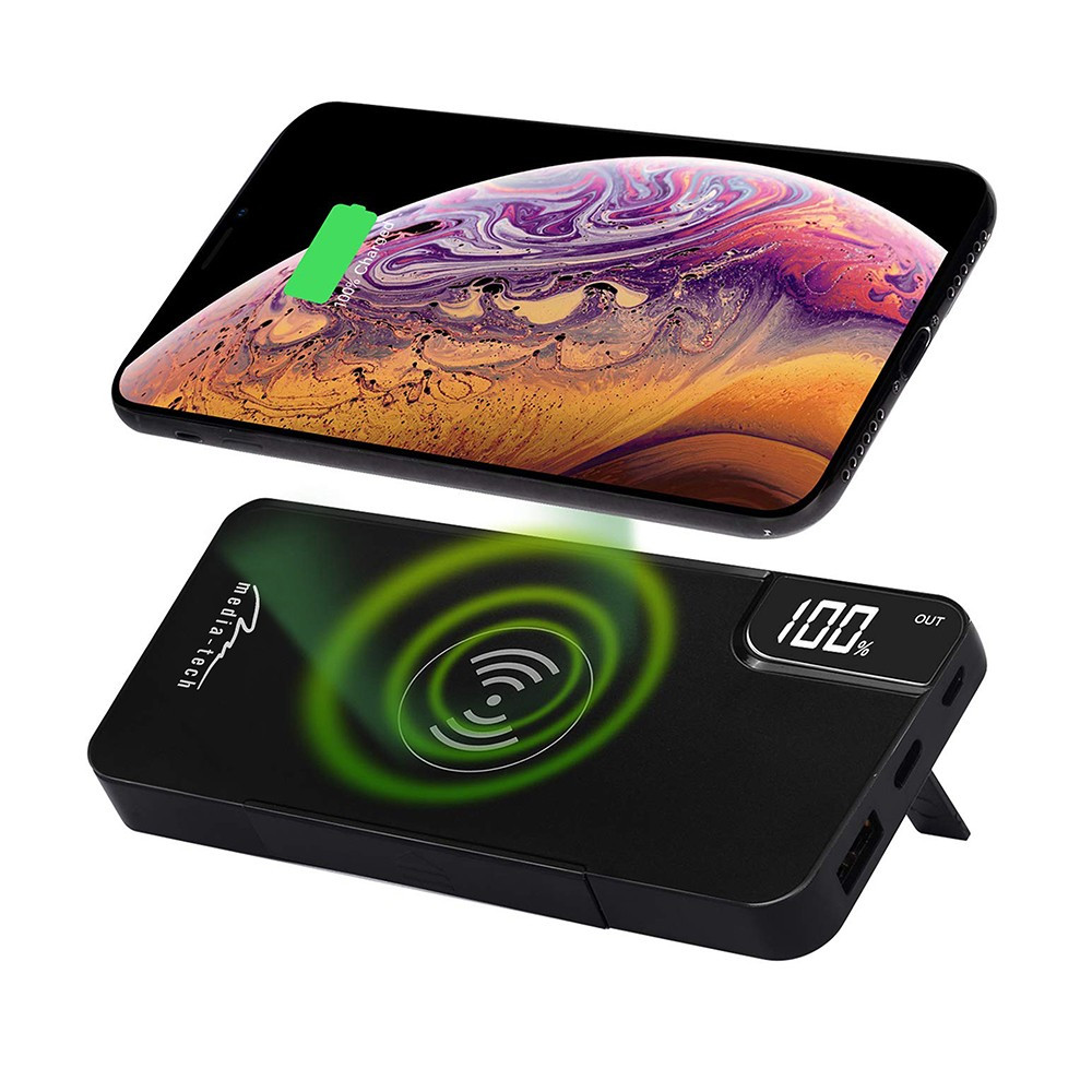 Powerbank z ładowaniem bezprzewodowym