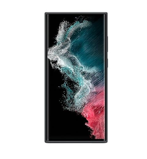 Etui Silicone Cover S22 Ultra black 