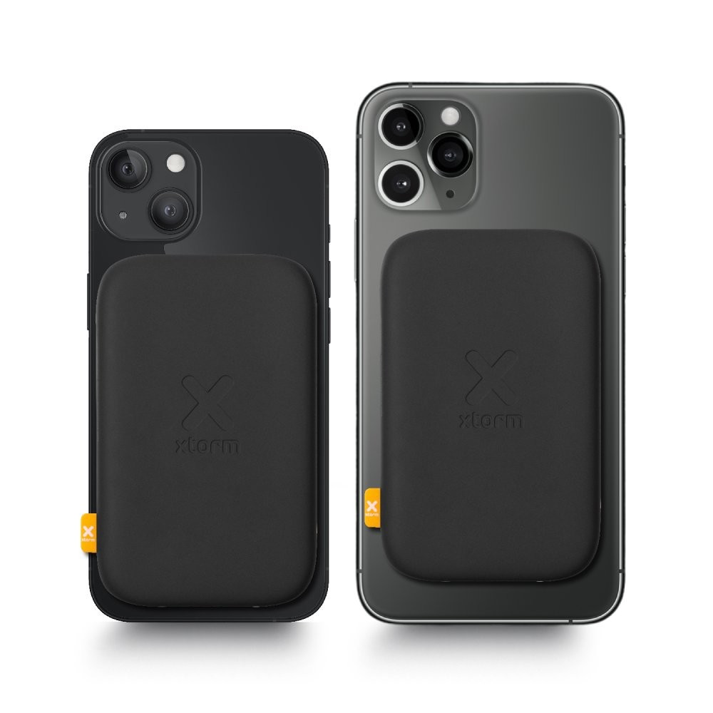 Powerbank magnetyczny 5000 mAh czarny 