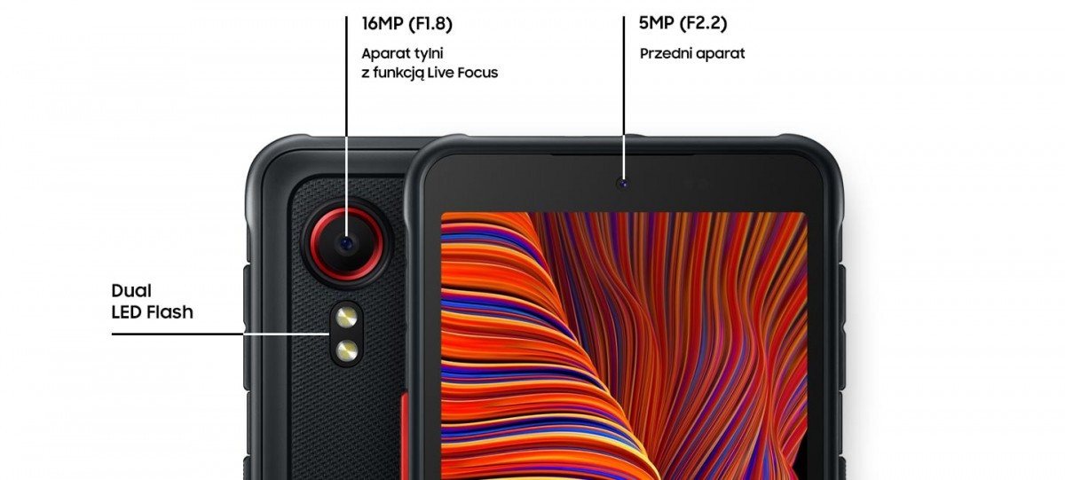 Xcover 5 G525DS 4/64GB Czarny Enterprise