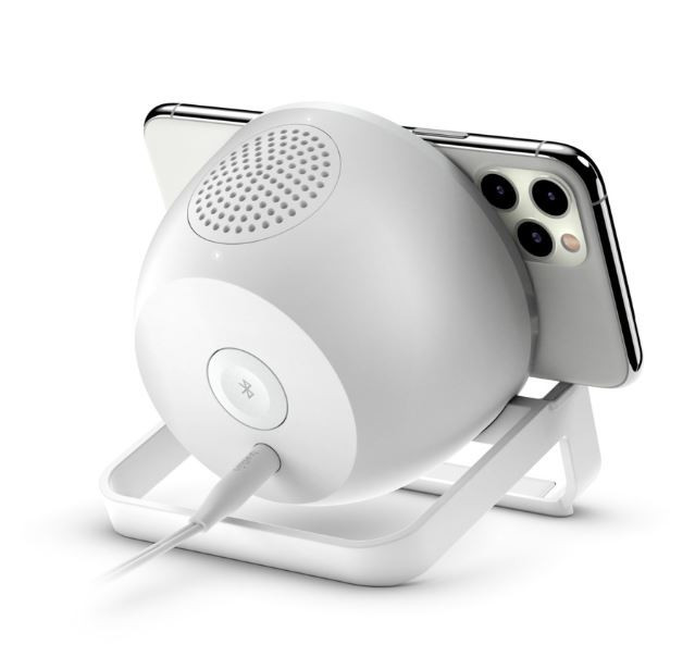 Podstawka ładująca BoostCharge  + głośnik, biała