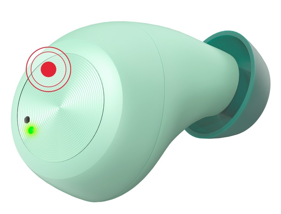 Słuchawki dokanałowe BT TW Spirit Chop miętowe