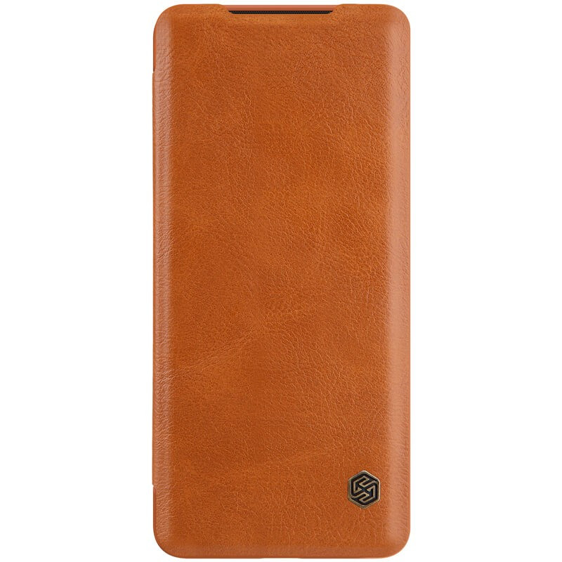 Etui Qin Leather Samsung Galaxy S20 Ultra Brązowe