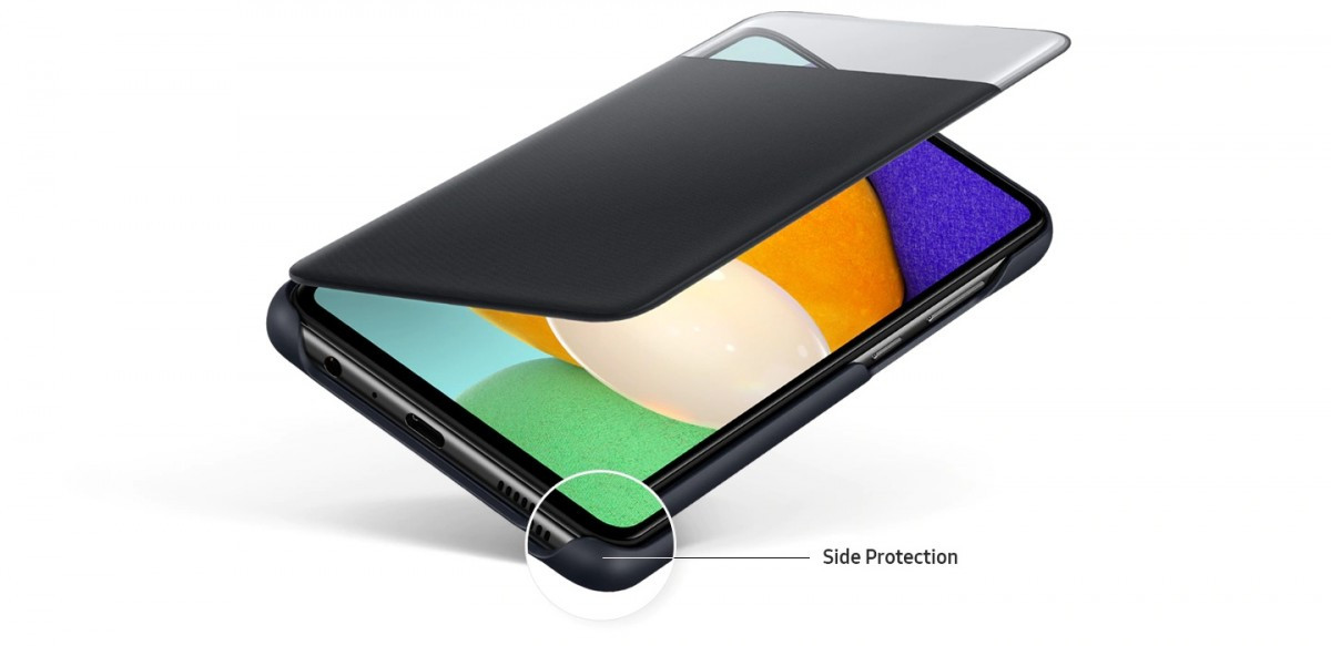 Samsung Smart S View BK Wallet Cover A52 EF-EA525PBEGEE