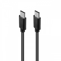 Kabel CB1051 USB-C(M) - USB-C(M), Power Delivery (PD60W), 1m, czarny
