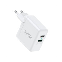 Q3006 White Ładowarka sieciowa 2xUSB Quick Charge 3.0 30W
